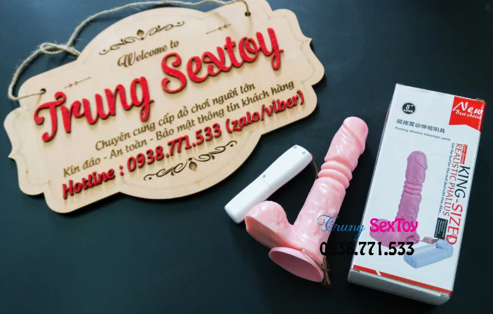 King Size Automatic Vibrating Rotating Male Silicone Toy — photo 6