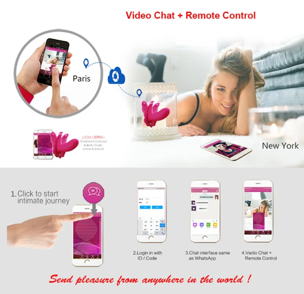 Realov Lydia Remote Control Vibrating Dildo Female Stimulator — photo 2