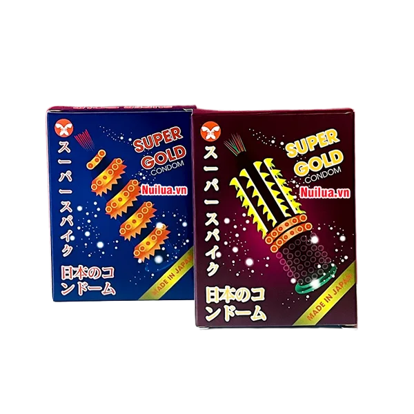 Super Gold Thick Large G-Spot Condom Pack Of 2 For Intense Fun