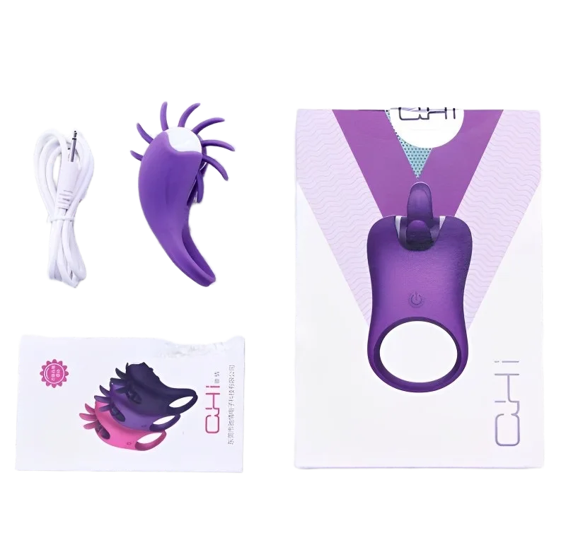 Super Pleasure Licking Ring With 10 Vibration Modes