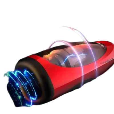 Super Red Automatic Premium Handheld Vaginal Toy