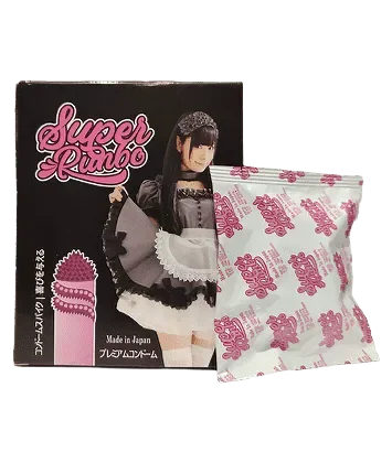Super Runbo 2s Spiked Condom Stimulating Sexy Pleasure 2pcs