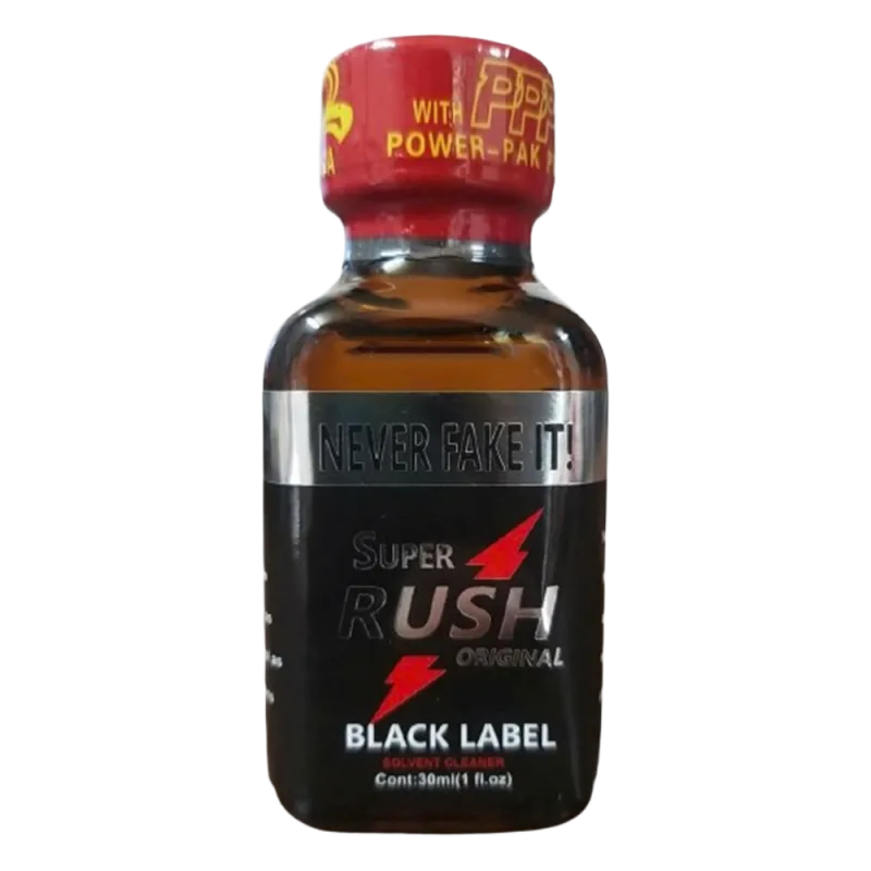 Super Rush Black Label 30ml Popper Boost Arousal