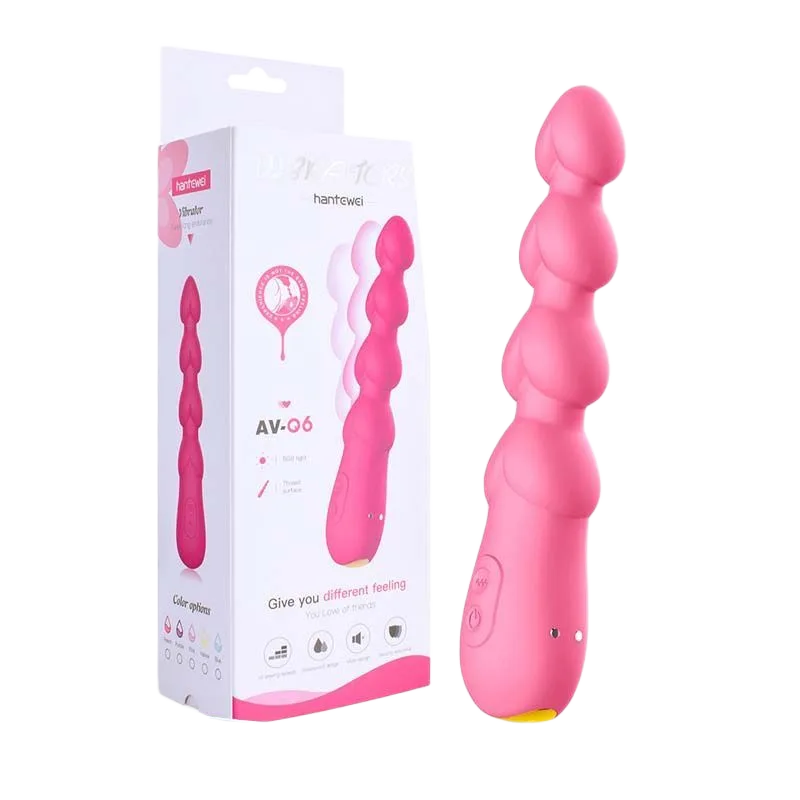 Super Shock 2in1 Anal Vaginal Vibrator Stimulating Toy