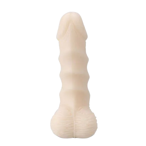 Super Soft Twisted Ribbed Silicone Dildo for Female Pleasure