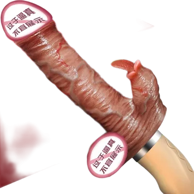 Super Soft Vibrating Dildo Licking Tongue G-Spot Stimulator