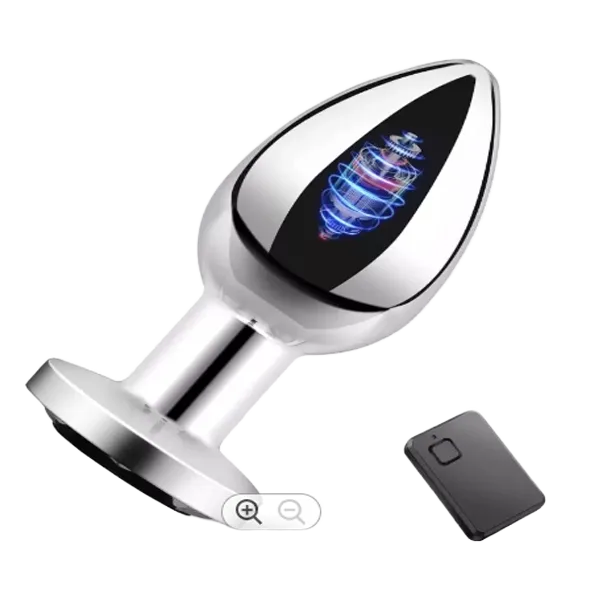 Super Strong Vibrating Stainless Steel Anal Plug