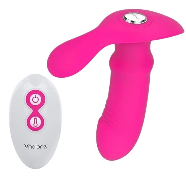 Super Vibrating Heated Silicone Dildo Intense Stimulation