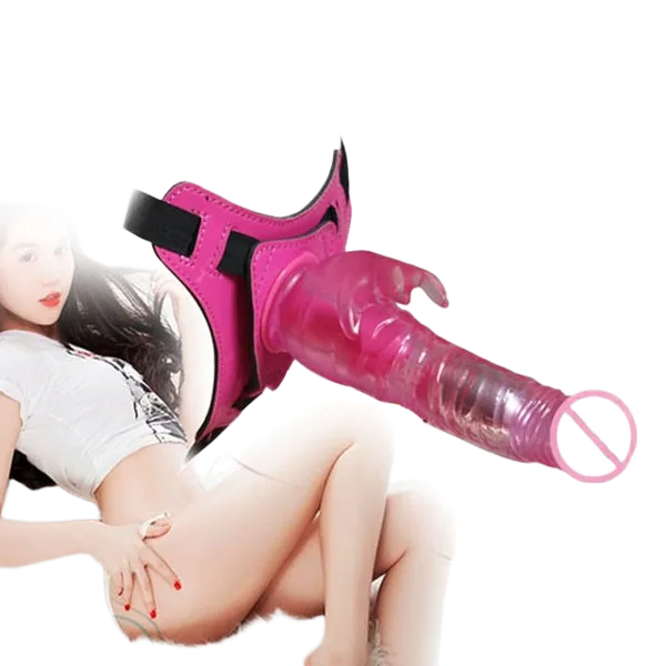 Super Vibrating Strap-On For Lesbians