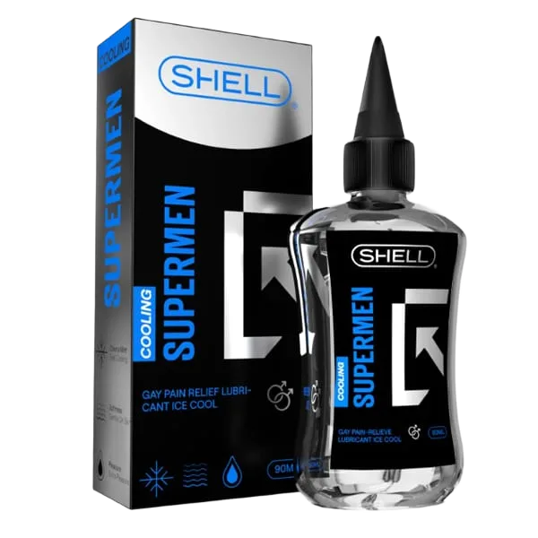 Supermen Cooling Anal Lubricant Gel Shell Korea