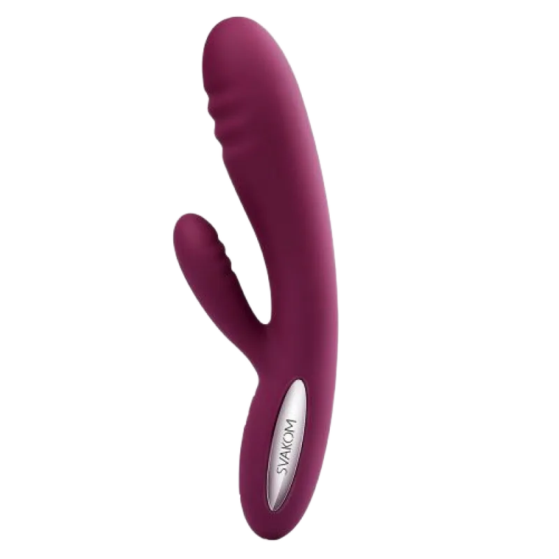 Svakom Adonis Dual-Arm Vibrating Large Silicone Dildo