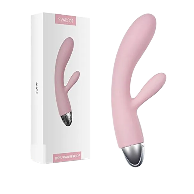 Svakom Alice Premium Silicone 5 Frequency Vibrating Dildo