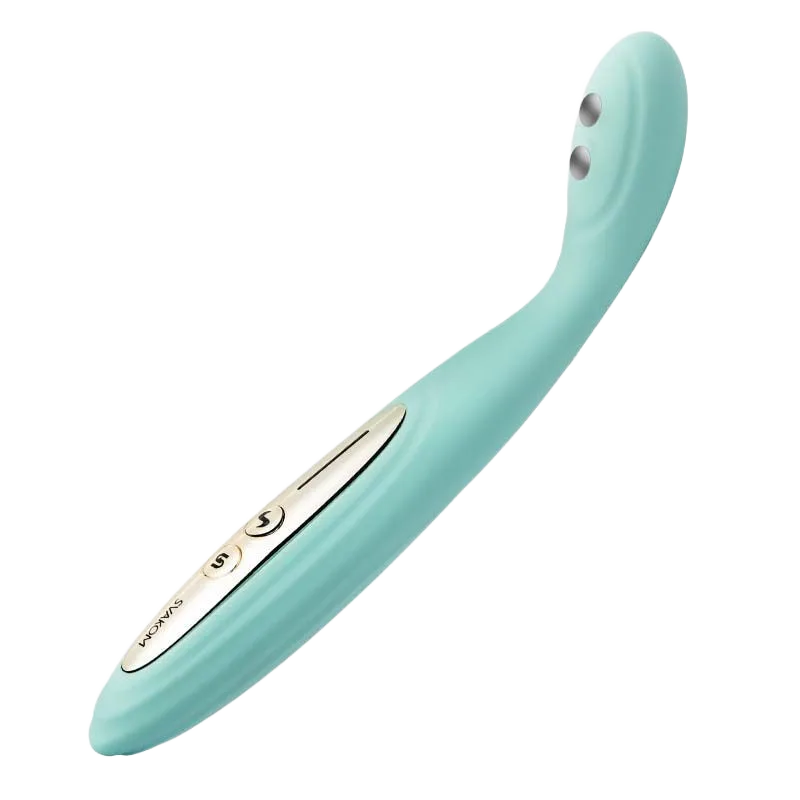 Svakom Alina Electric Rechargeable Vibrator Stylish Blue