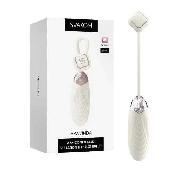 Svakom Aravinda Premium App-Controlled Thrusting Vibrating Egg