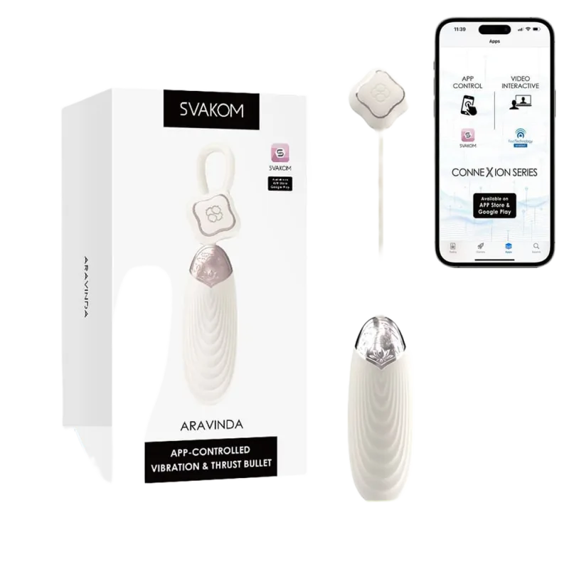 Svakom Aravinda Smart App Control Thrust Vibrator