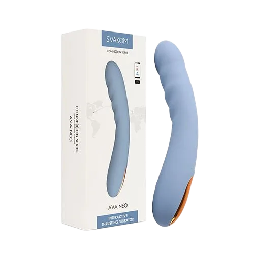 Svakom Ava App-Controlled G-Spot Vibrating Dildo