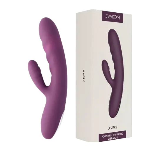 Svakom Avery USA Auto-Penetrating Vibrating Dildo