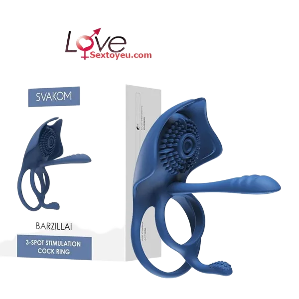 Svakom Barzillai Tongue Vibrator App-Controlled Silicone Massager
