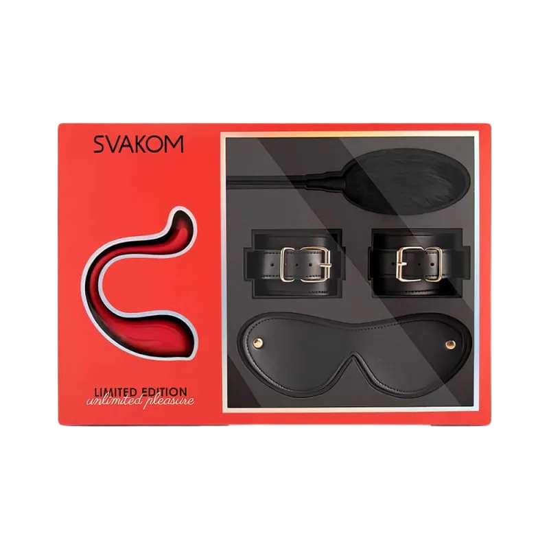 Svakom BDSM Limited Edition 5PCS Restraints & G-Vibe Set