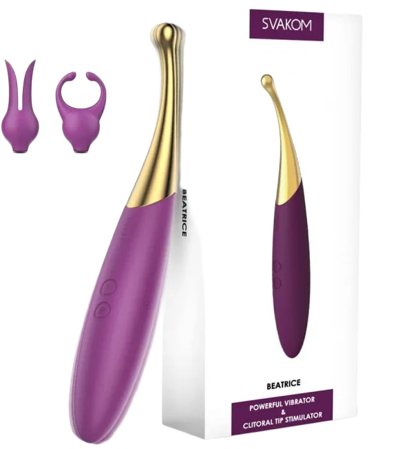 Svakom Beatrice Mini Vibrator 10 Speeds Dual Heads USA