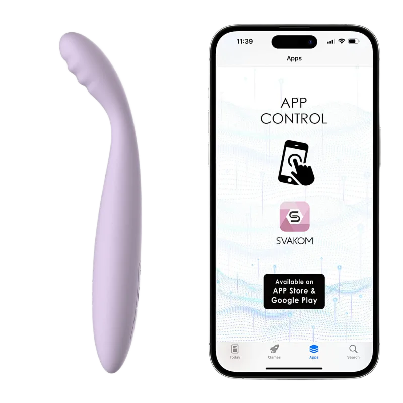 Svakom Cici 2 High-End Vibrating G-Spot Massager App Control Womens