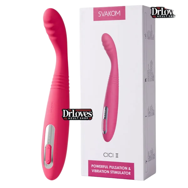 SVAKOM Cici G Spot Vibrator 5 Modes Waterproof Powerful Massage