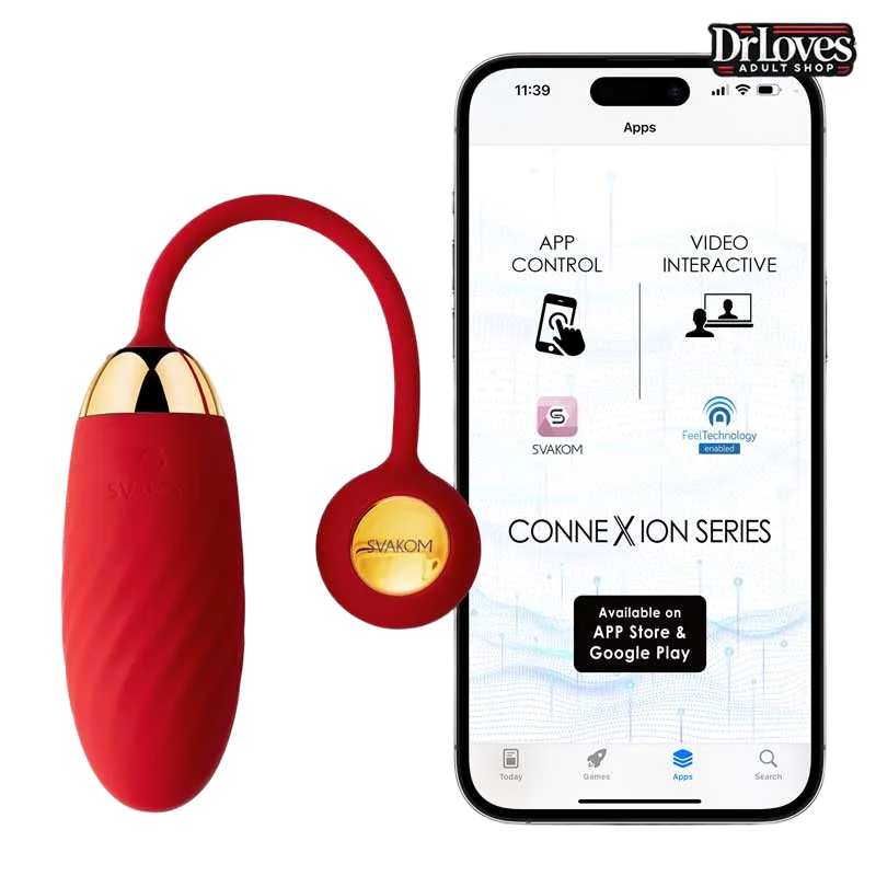 Svakom Ella Neo Waterproof App-Controlled Vibrating Massager Elegant Design
