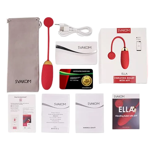 Svakom Ella Premium Wireless Vibrating Egg Female Toy