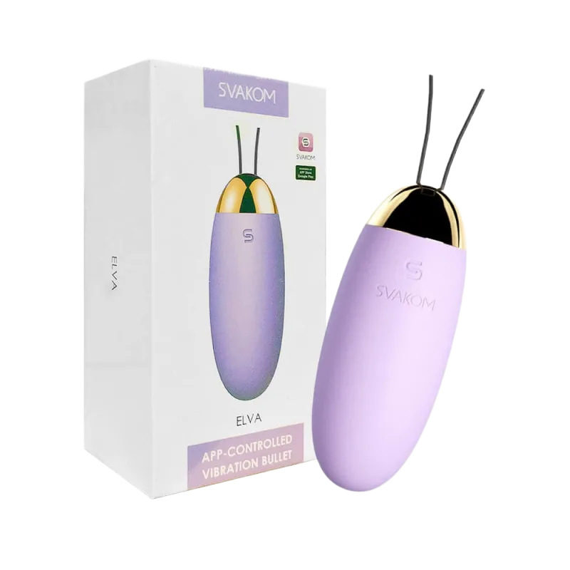 Svakom Elva App-Controlled Powerful Mini Vibrating Bullet