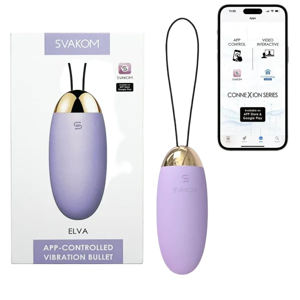 Svakom Elva App Controlled Premium 12 Mode Silicone Egg