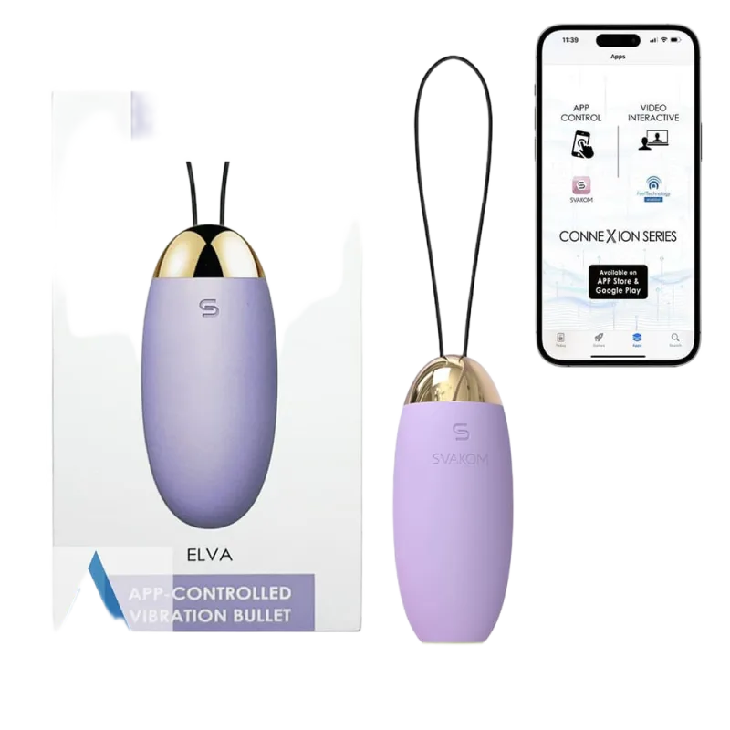 Svakom Elva App-Controlled Wireless Mini Vibrator