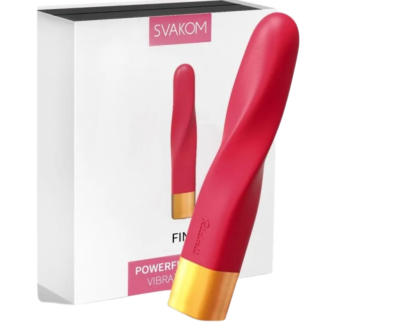 Svakom Finn Luxury Lipstick Shaped 10 Mode Vibrator