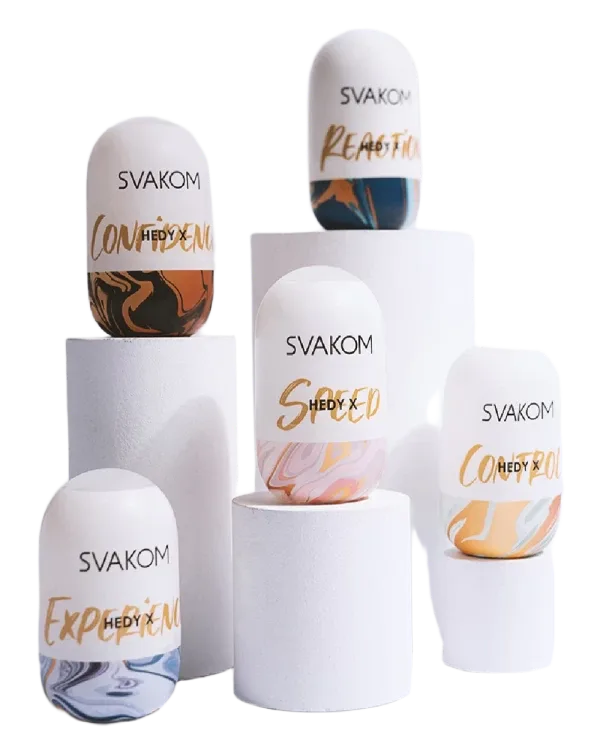 Svakom Hedy X Compact Soft Silicone Male Masturbator USA