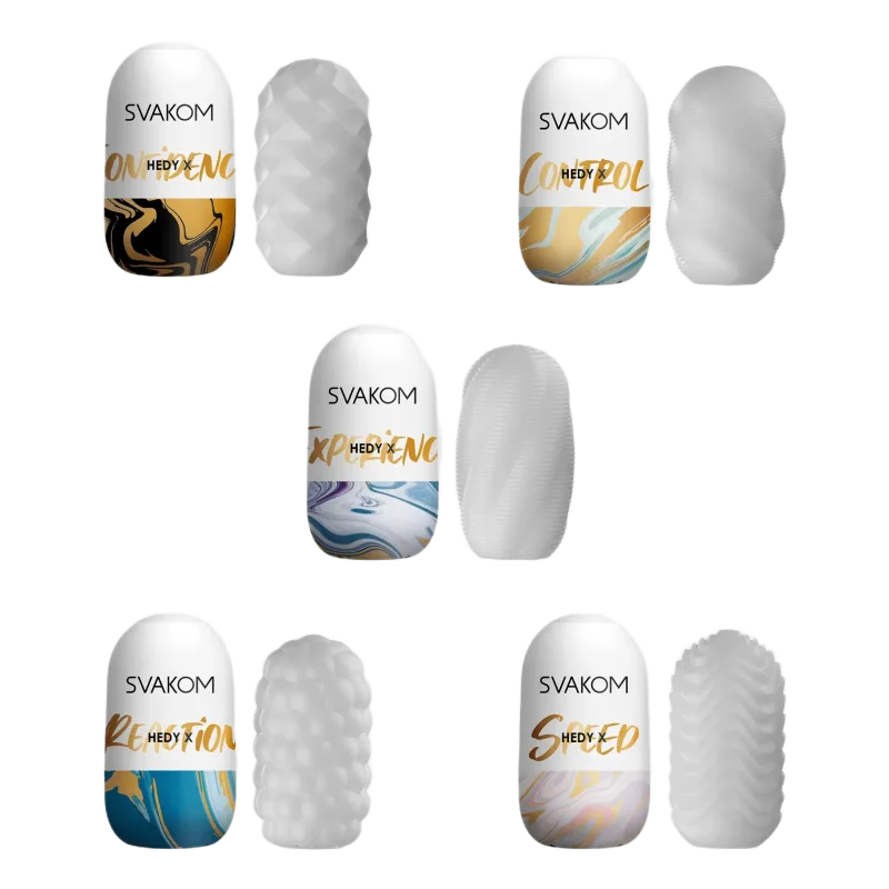 Svakom Hedy X Male Masturbation Egg Set 5pcs Luxury Box