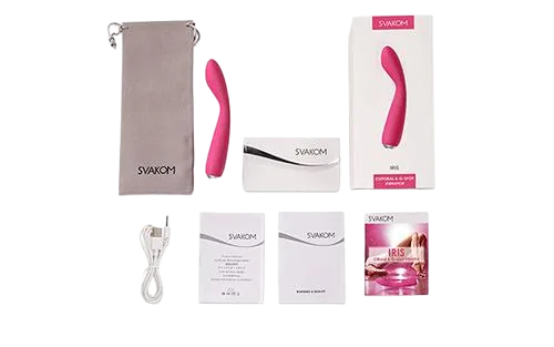 Svakom Iris G-Spot Silicone Massager Intense Female Pleasure