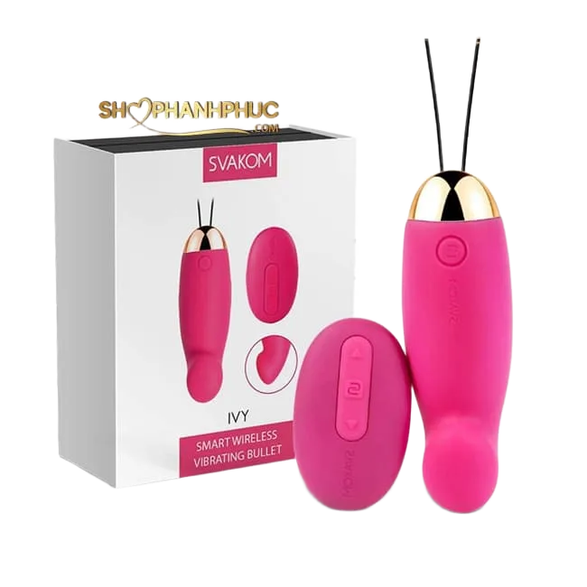 SVAKOM Ivy USB Rechargeable 26-Mode Pink Massage Toy for Women