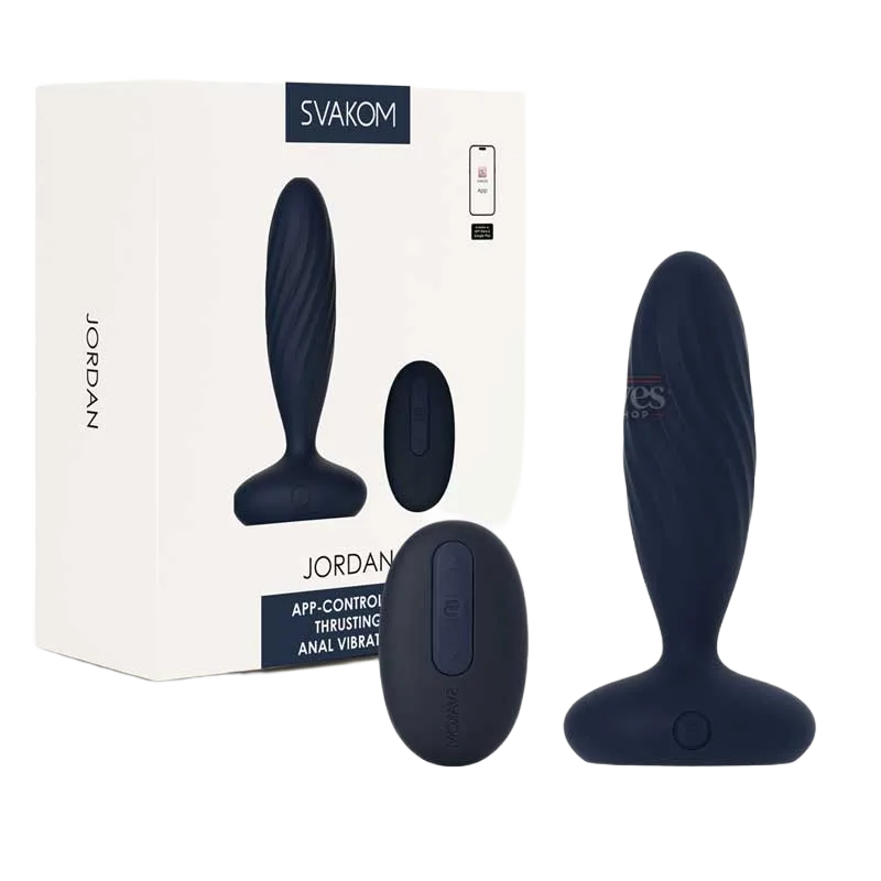 Svakom Jordan Rechargeable Remote Control Vibrating Masturbator