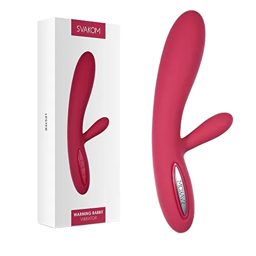 SVAKOM Lester Heated G-Spot Silicone Vibrator