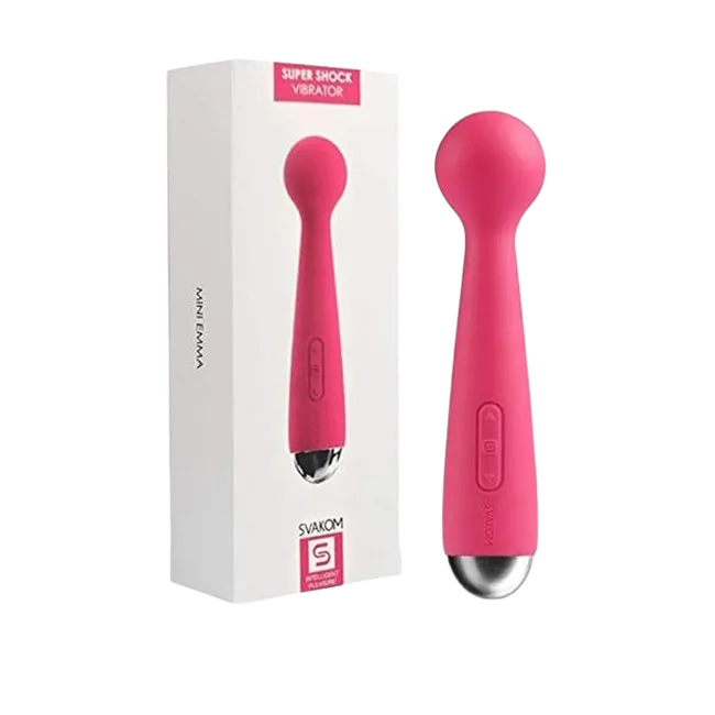 Svakom Mini Emma Rechargeable Silicone Massage Wand for Women