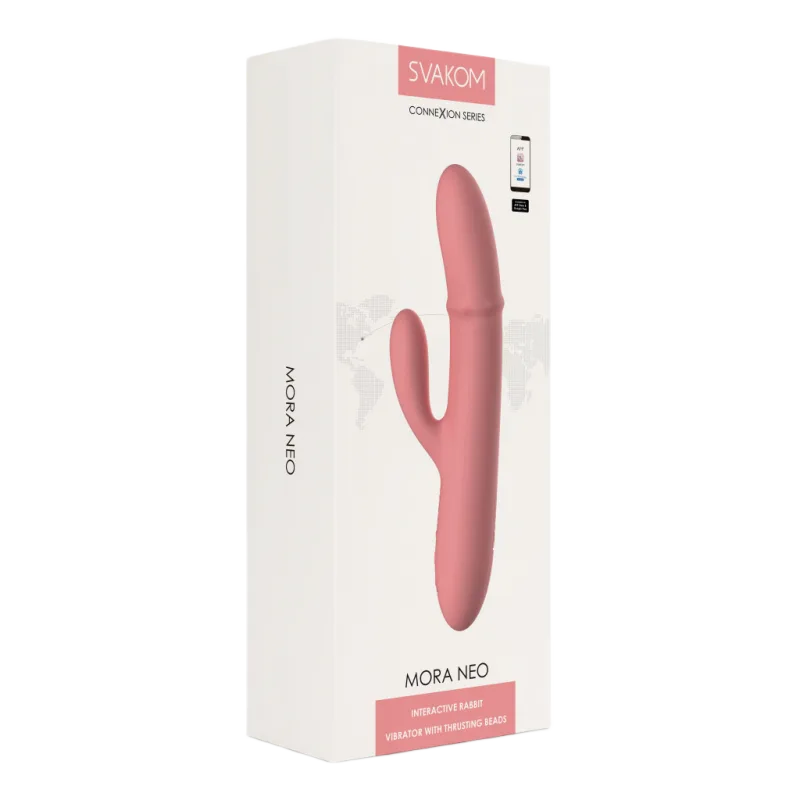 Svakom Mora Neo Silicone Dildo Female Vibrator App Remote Control