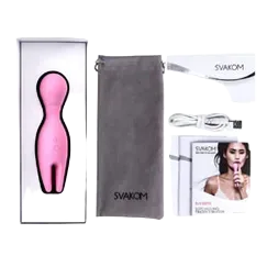 Svakom NYMPH Clitoral Massager Soft Silicone 5 Modes