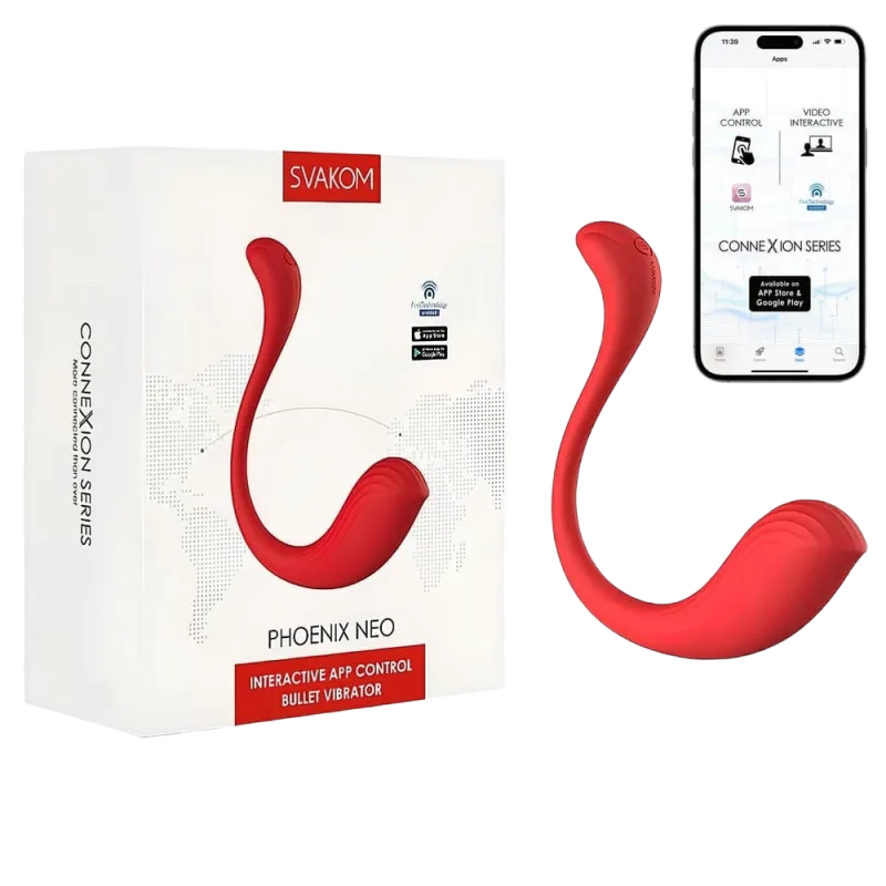 Svakom Phoenix Neo 2 App Remote Control Dual Vibrator