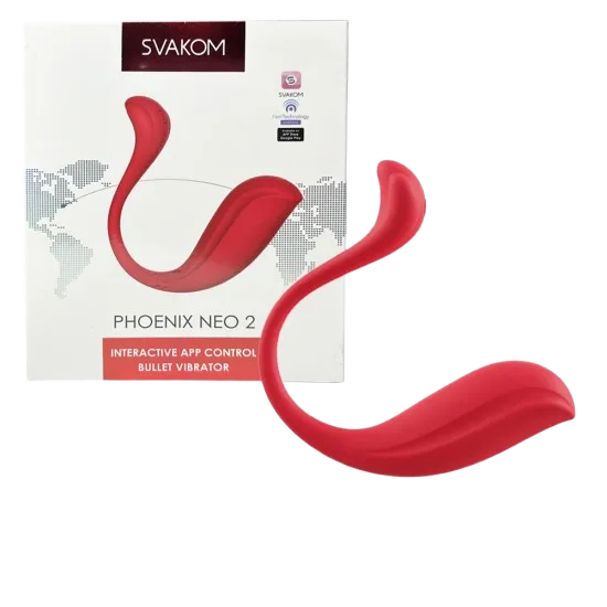 Svakom Phoenix Neo 2 Smart Phone Controlled Vibrator with Extra Power