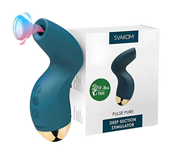 Svakom Pulse Pure Clitoral Massager Waterproof Quiet Strong