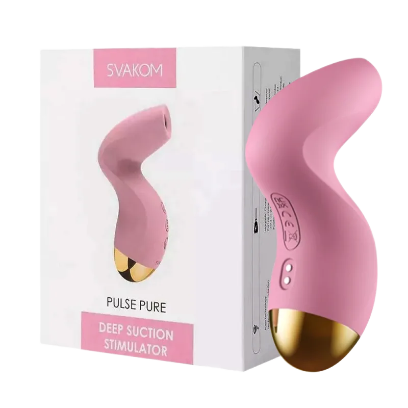 Svakom Pulse Pure Clitoral Nipple Massager Patented Tech