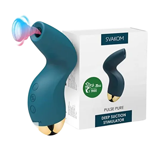 Svakom Pulse Pure Powerful Clitoral Suction Vibrator US
