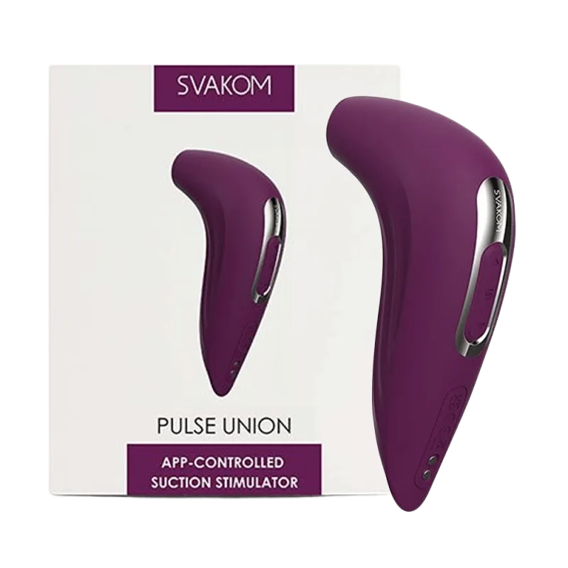 Svakom Pulse Union Soft Velvet Vibrating Ladies Massager
