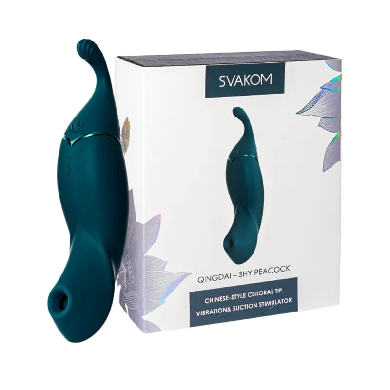Svakom Qingdai Shy Peacock Dual-Head Massage Toy