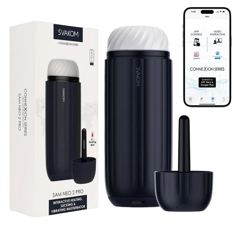 Svakom Sam Neo 2 Pro Heated Male Masturbator App Control