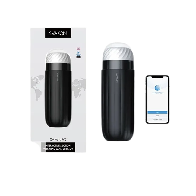 Svakom Sam Neo App-Controlled Automatic Sucking Vibrator